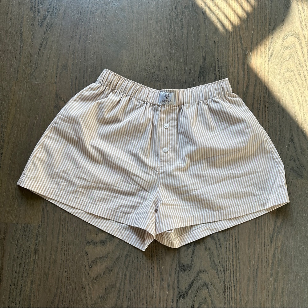 Parke Striped Boxer Shorts Brand new